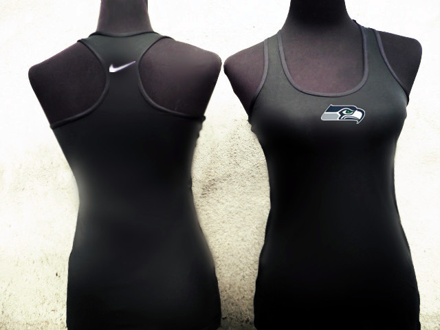 Nike Seattle Seahawks Women Tank Top Black