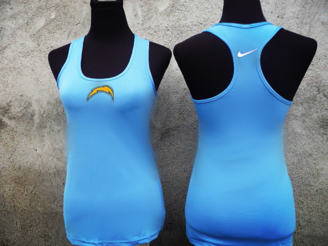Nike San Diego Chargers Women Tank Top L.Blue