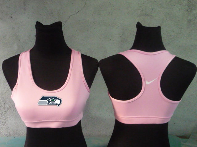 Nike Seattle Seahawks Women Pink Tank Top