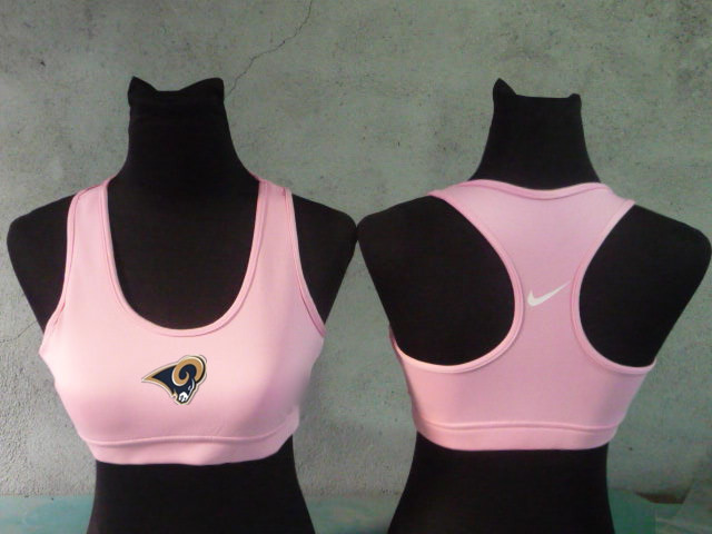 Nike St. Louis Rams Women Pink Tank Top 