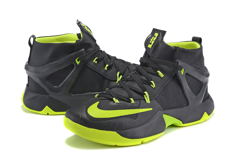Nike LeBron James Basketball 13 Shoes Black Green