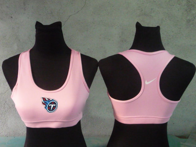 Nike Tennessee Titans Women Pink Tank Top