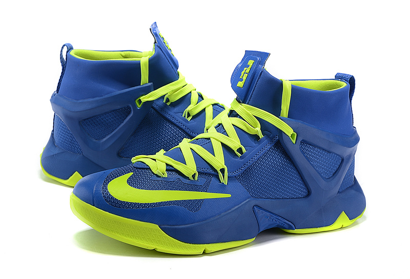 Nike LeBron James Basketball 13 Shoes Blue Green