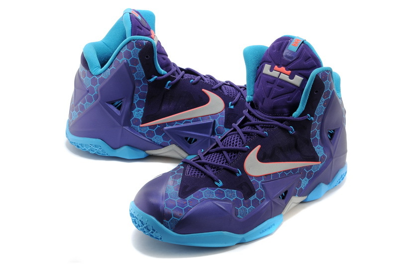 Nike LeBron James Basketball 11 Shoes Purple
