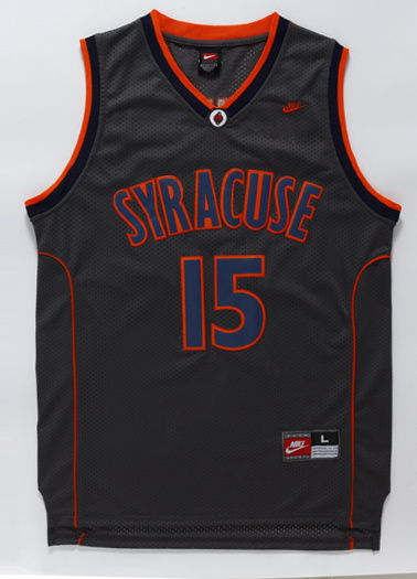 NCAA Syracuse Orange #15 Camerlo Anthony Black Jersey