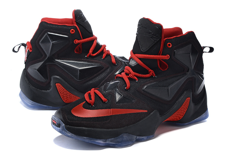 Nike LeBron James Basketball Shoes 8026 Black Red