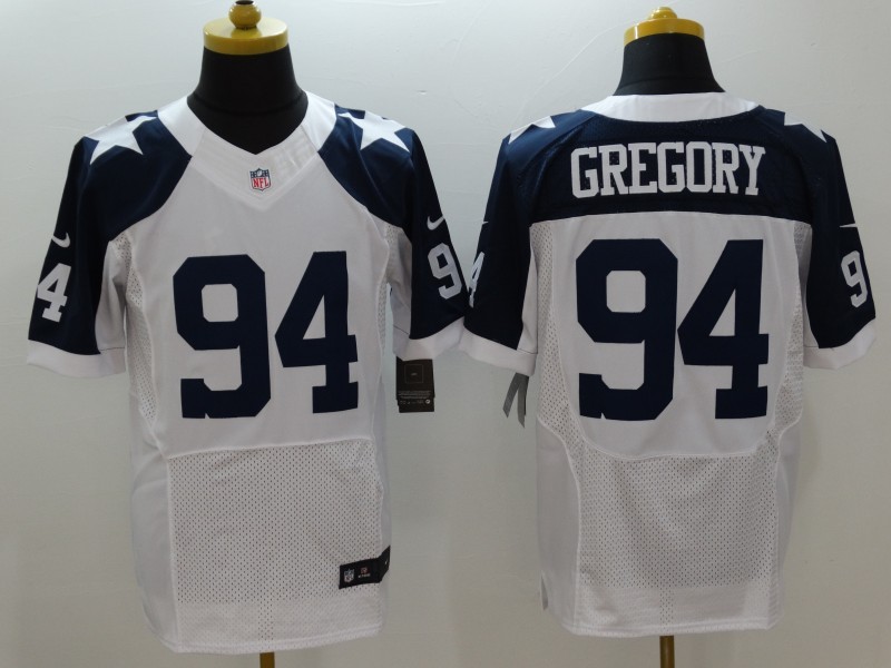 NFL Dallas Cowboys #94 Gregory White Thanksgiving Elite Jersey