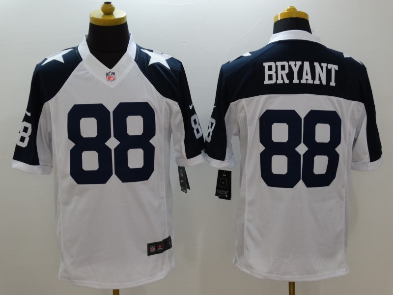 NFL Dallas Cowboys #88 Bryant White Thanksgiving Limited Jersey