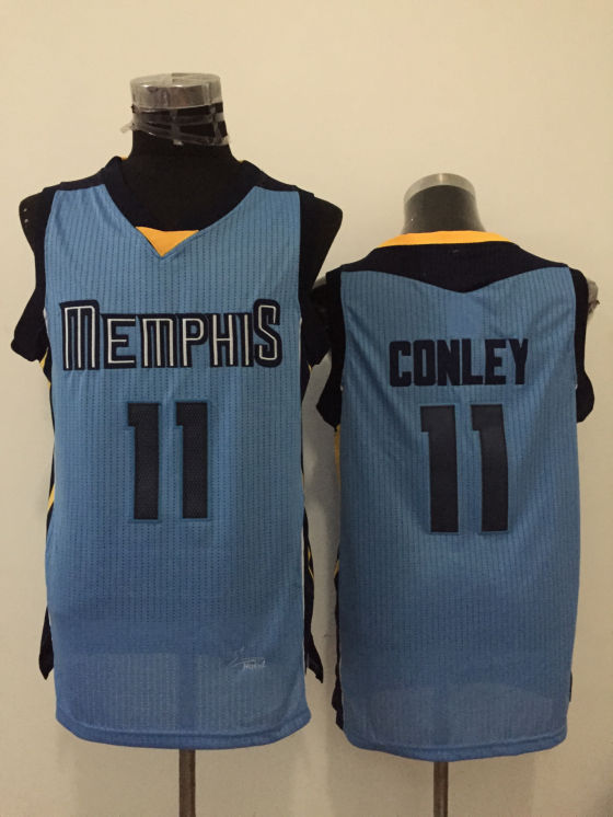 NBA Memphis Grizzlies #11 Conley Blue Jersey