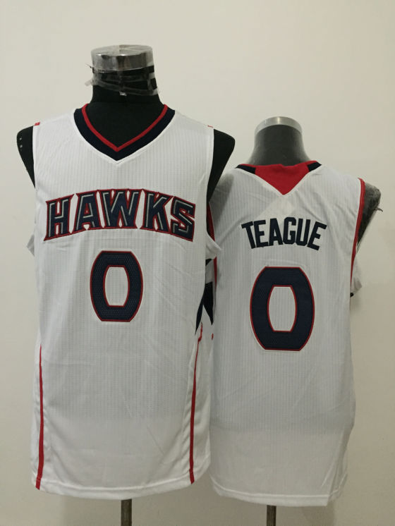NBA Atlanta Hawks #0 Teague White Jersey