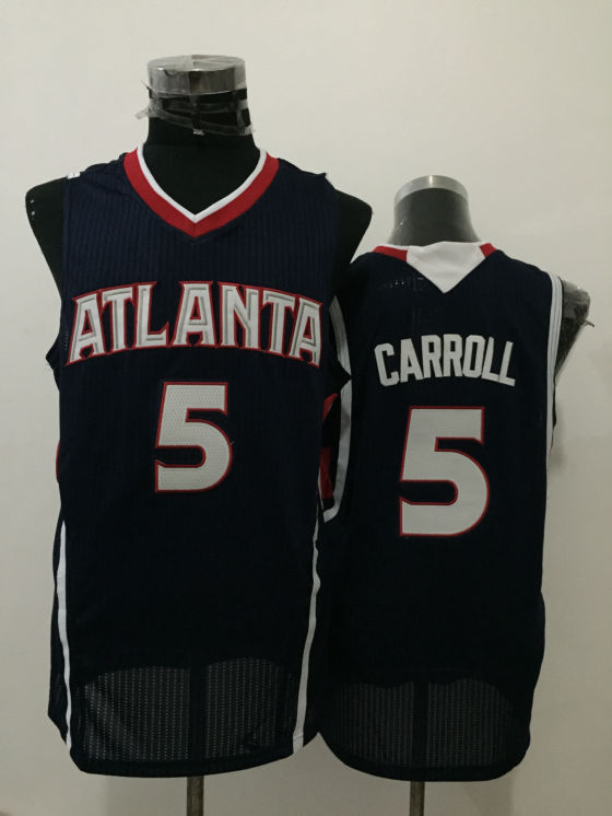 NBA Atlanta Hawks #5 Carroll D.Blue Jersey