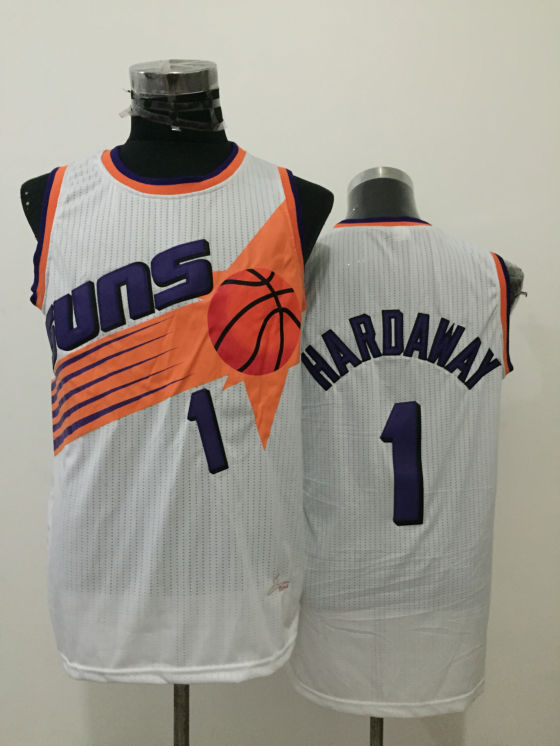NBA Phoenix Suns #1 Hardaway White Jersey