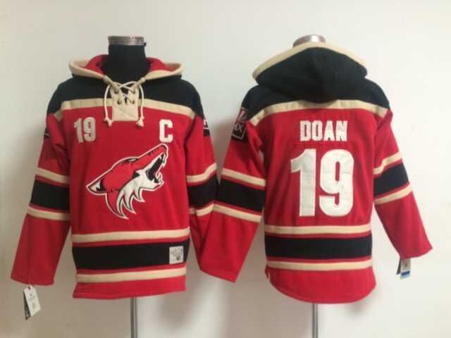NHL Phoenix Coyotes #19 Doan Red Hoodie