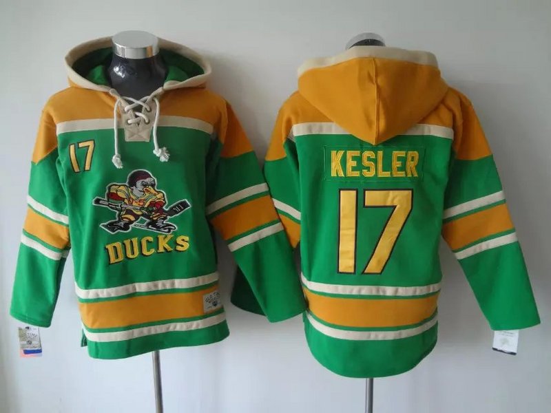 NHL Anaheim Ducks #17 Kesler Green Hoodie
