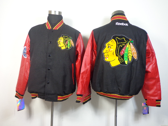 NHL Chicago Blackhawks Jacket Black