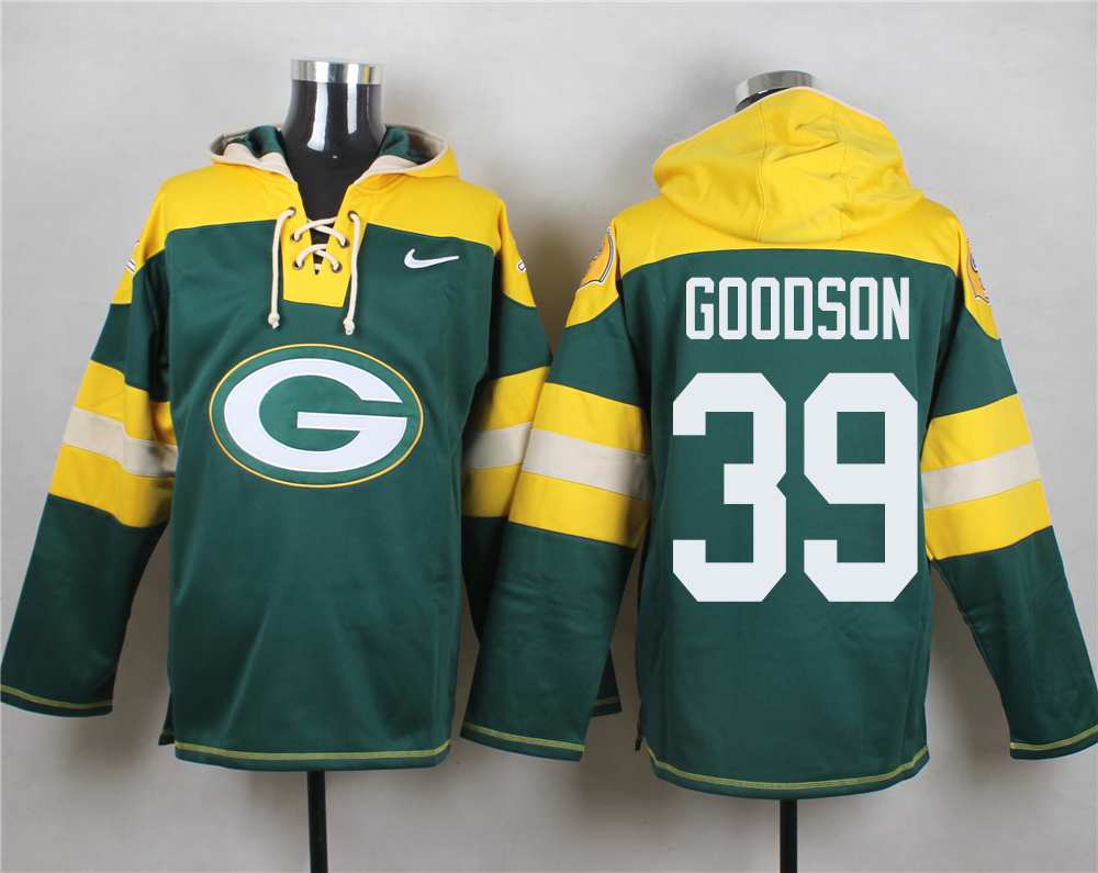 NFL Green Bay Packers #39 Goodson Green Hoodie