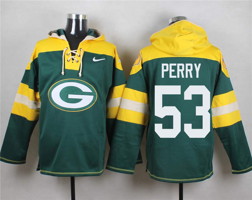 NFL Green Bay Packers #53 Perry Green Hoodie