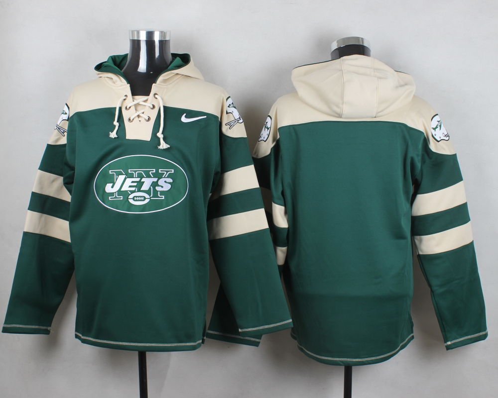 NFL New York Jets Blank Green Hoodie