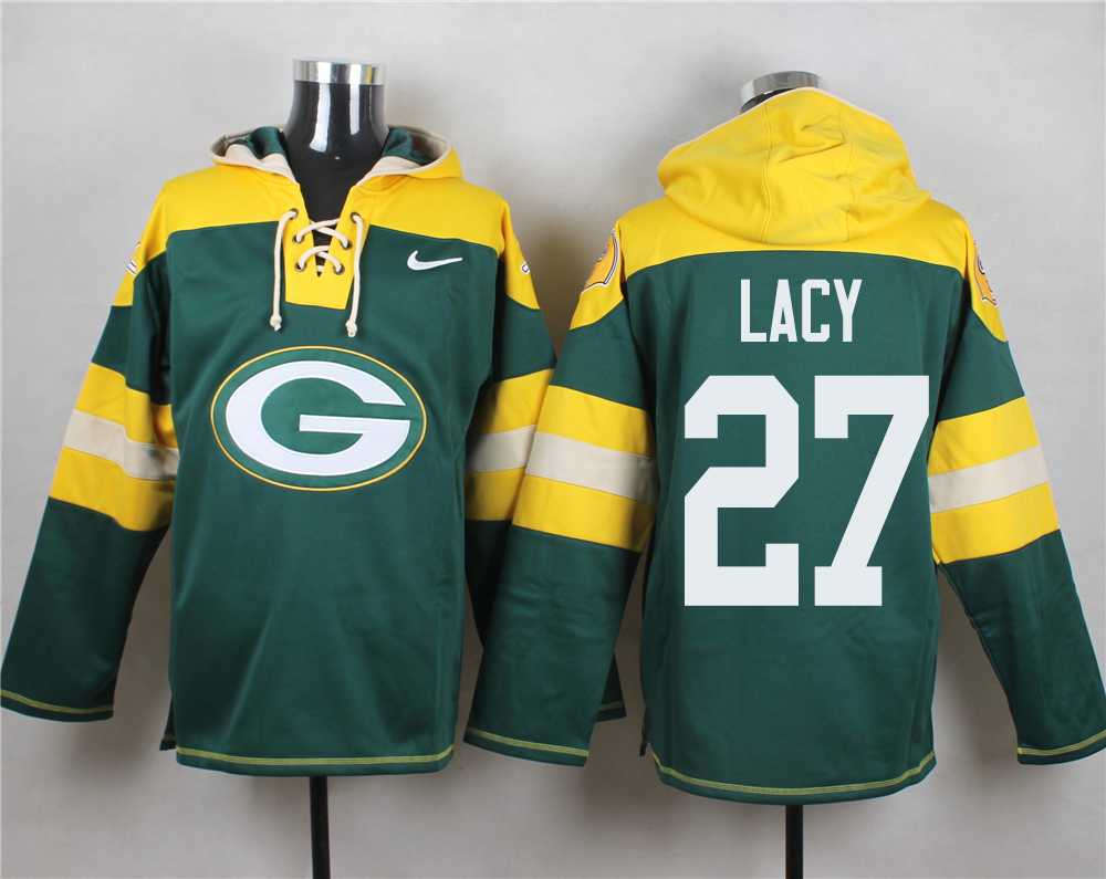 NFL Green Bay Packers #27 Lacy Green Hoodie