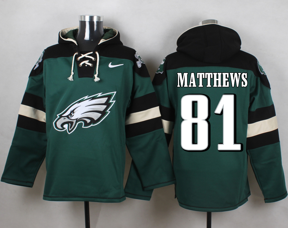 NFL Philadelphia Eagles #81 Matthews Green Hoodie