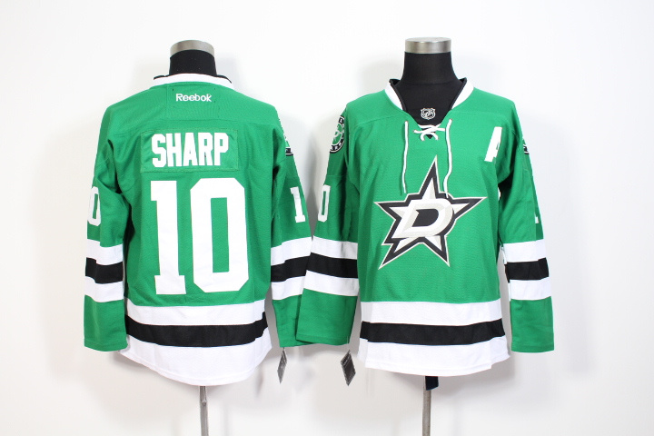 NHL Dallas Stars #10 Sharp Green Youth Jersey