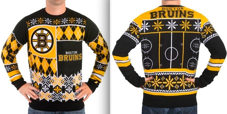 NHL Boston Bruins Mens Sweater 1