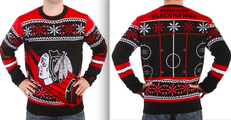 NHL Chicago Blackhawks Mens Sweater