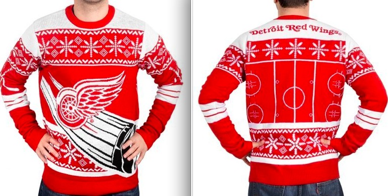 NHL Detroit Red Wings Red Sweater