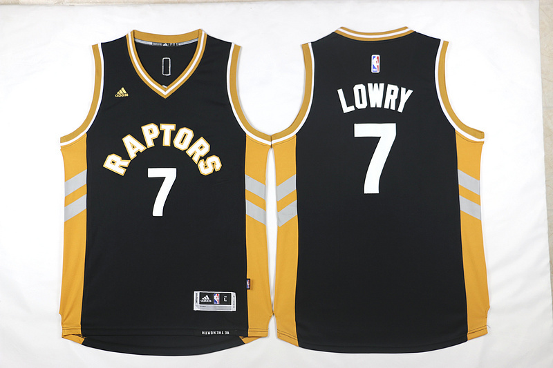 NBA Toronto Raptors #7 Loway Black Jersey