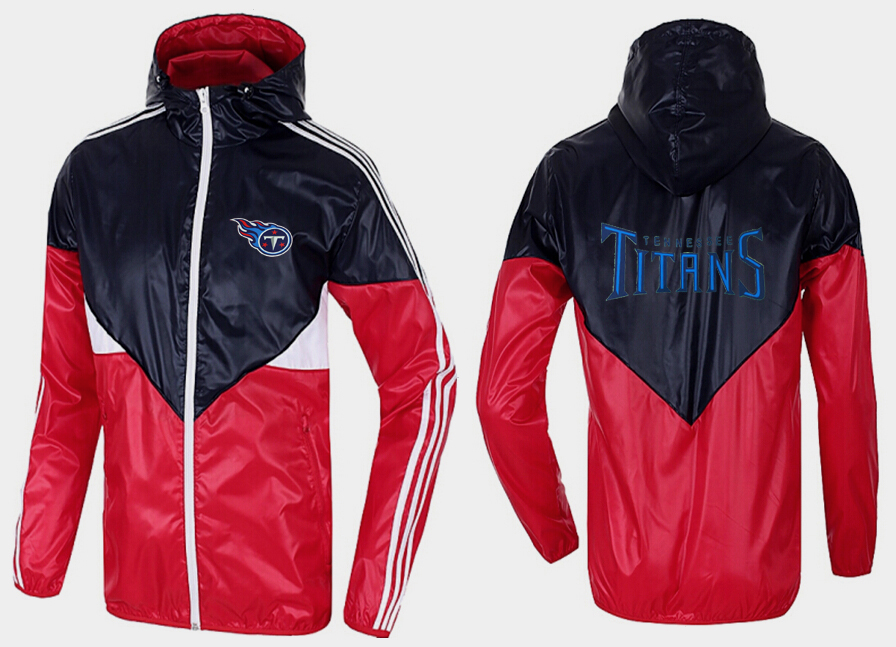 NFL Tennessee Titans Red Black Jacket