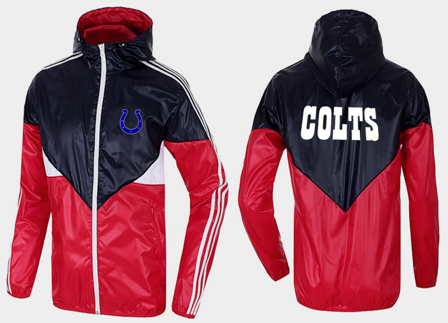 NFL Indianapolis Colts Red Black Jacket