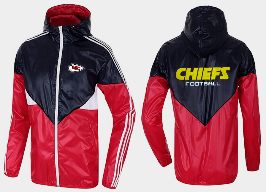 NFL Kansas City Chiefs Red Black Jacket