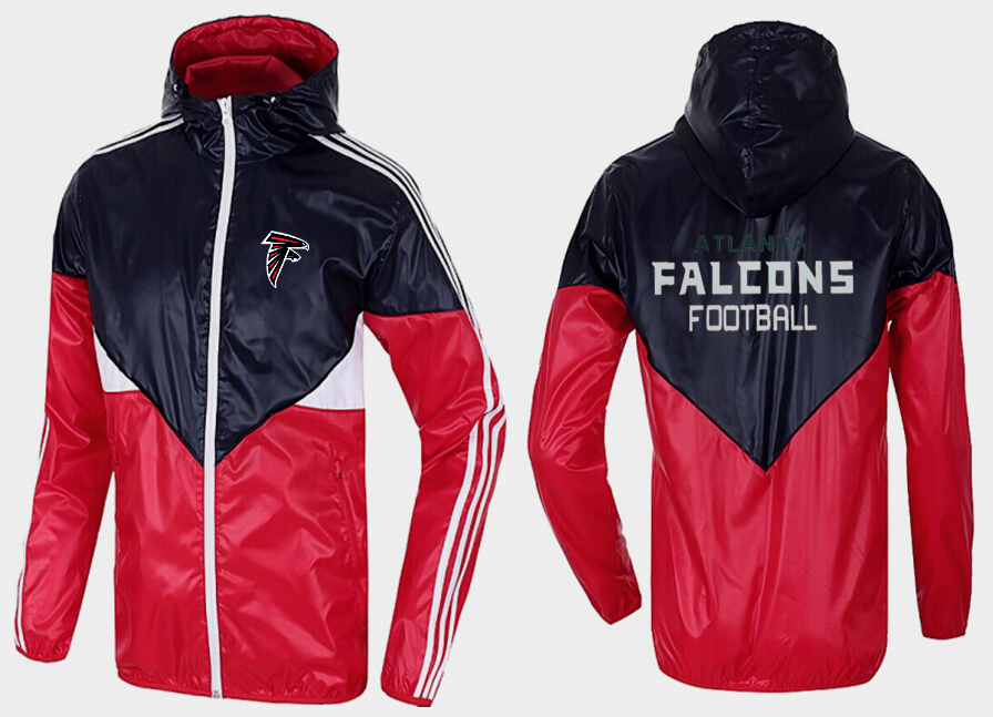 NFL Atlanta Falcons Red Black Jacket