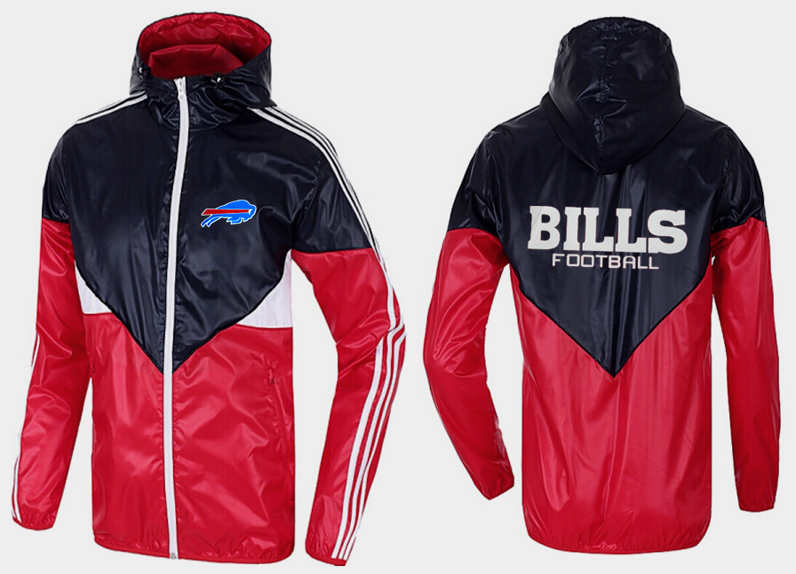 NFL Buffalo Bills Red Black Jacket