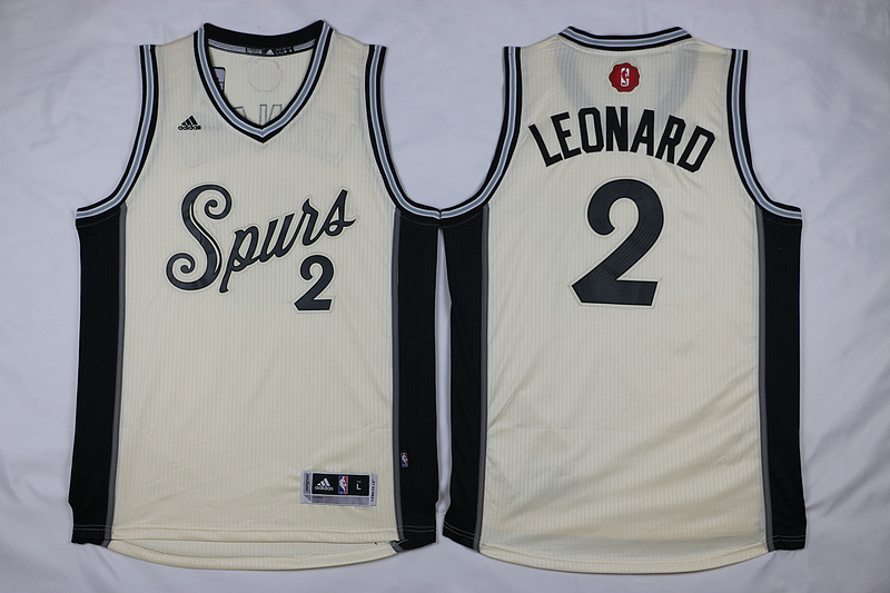 NBA San Antonio Spurs #2 Leonard White 2015 Christmas Jersey