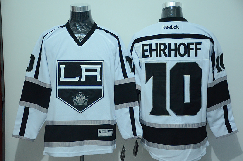 NHL Los Angeles Kings #10 Ehrhoff White Jersey