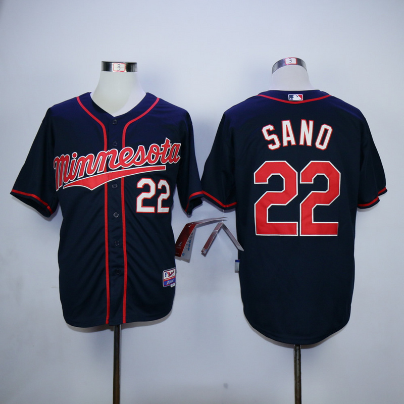 MLB Minnesota Twins #22 Sano Blue Jersey