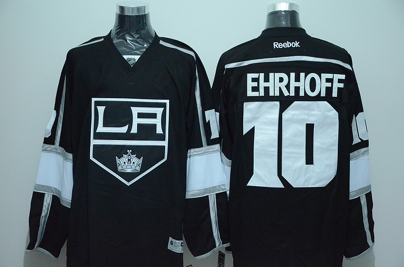 NHL Los Angeles Kings #10 Ehrhoff Black Jersey