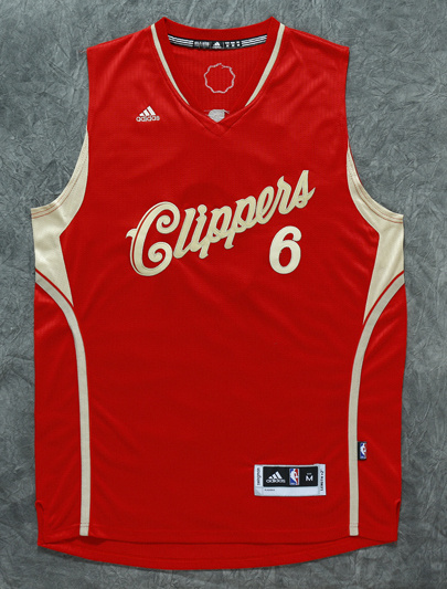 NBA Los Angeles Clippers #6 Jordan 2016 Christmas Jersey