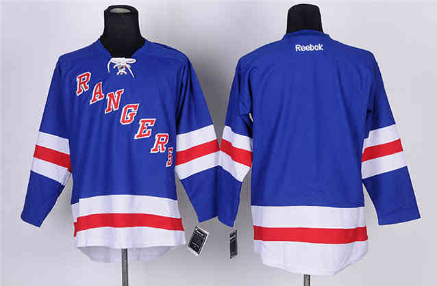 NHL New York Rangers Blank Blue Jersey
