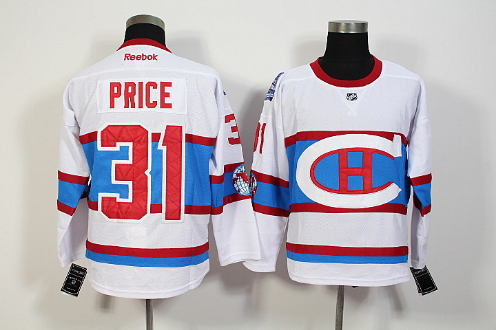 NHL Montreal Canadiens #31 Price White Classic 2016 Jersey