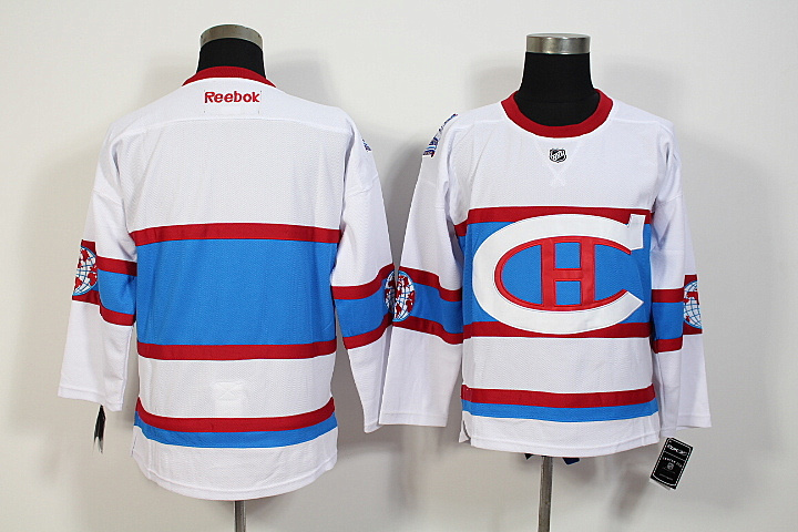 NHL Montreal Canadiens Blank White Classic 2016 Jersey