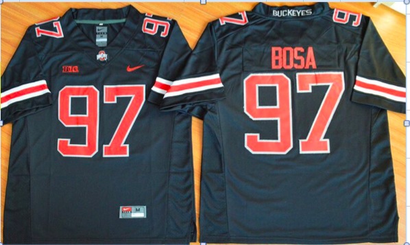 NCAA Ohio State Buckeyes #97 Joey Bosa Black Jersey