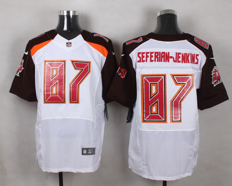 NFL Tampa Bay Buccaneers #87 Seferian-Jenkins White Elite Jersey