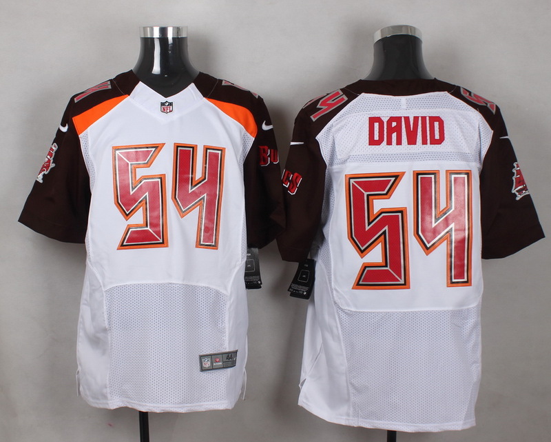 NFL Tampa Bay Buccaneers #54 David White Elite Jersey