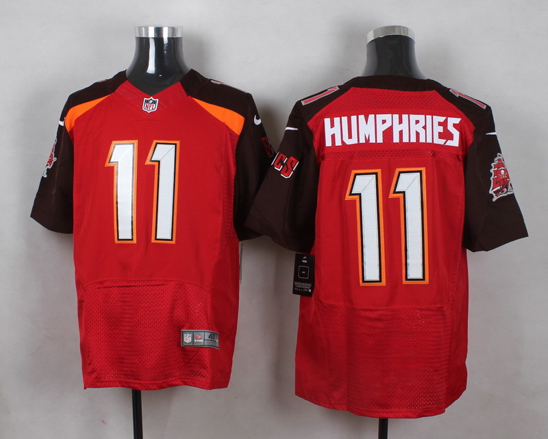 NFL Tampa Bay Buccaneers #11 Humphries Red Elite Jersey