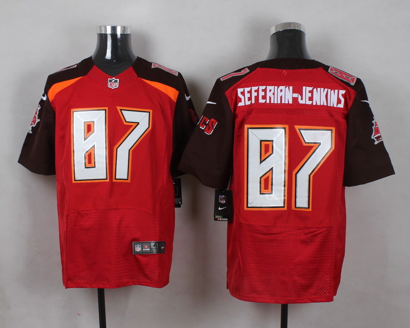 NFL Tampa Bay Buccaneers #87 Seferian-Jenkins Red Elite Jersey