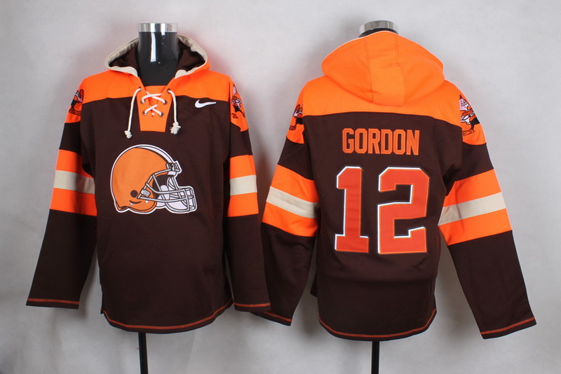 NFL Cleveland Browns #12 Gordon Brown Hoodie