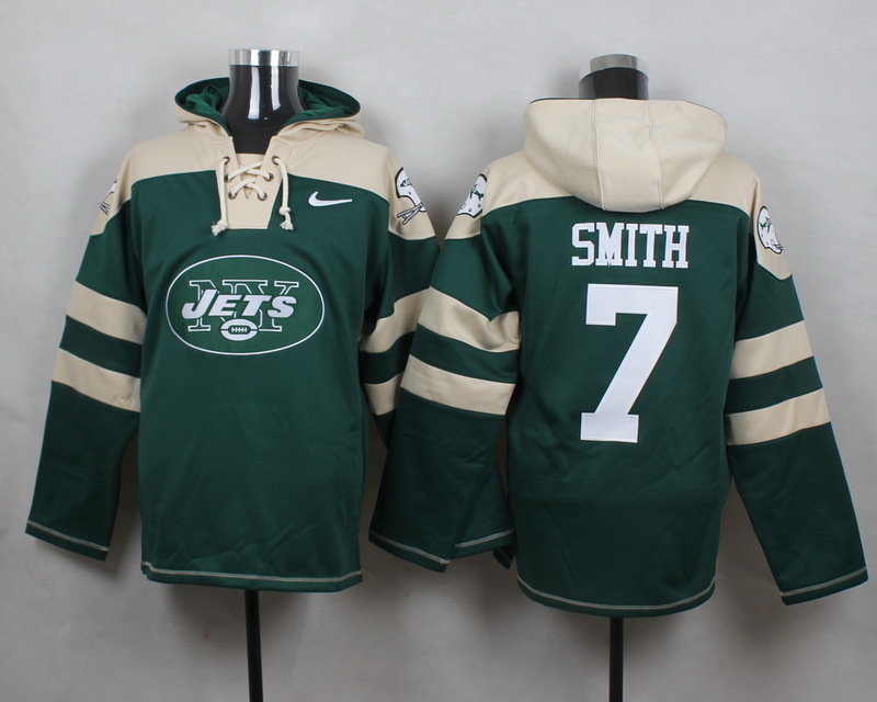 NFL New York Jets #7 Smith Green Hoodie
