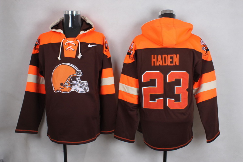 NFL Cleveland Browns #23 Haden Brown Hoodie